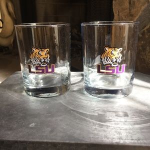 Set of LSU Tigers Glasses